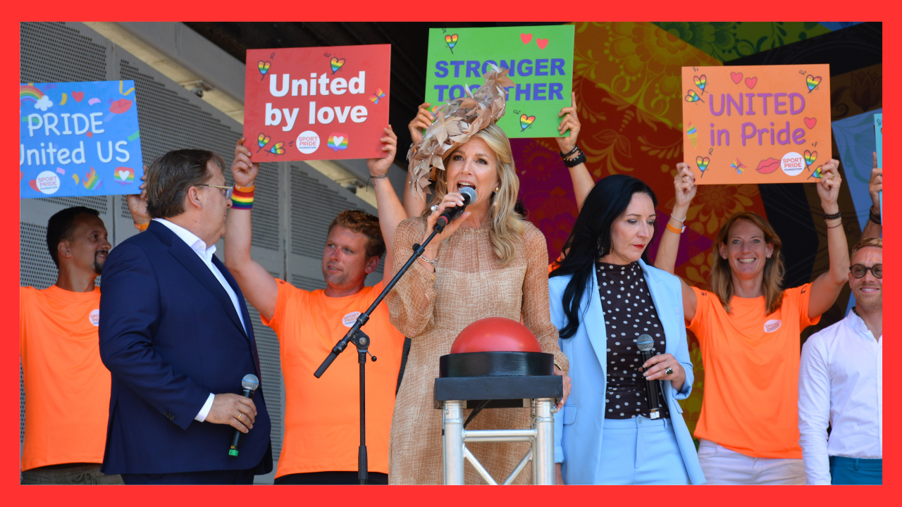 World Pride Walk Koningin Maxima